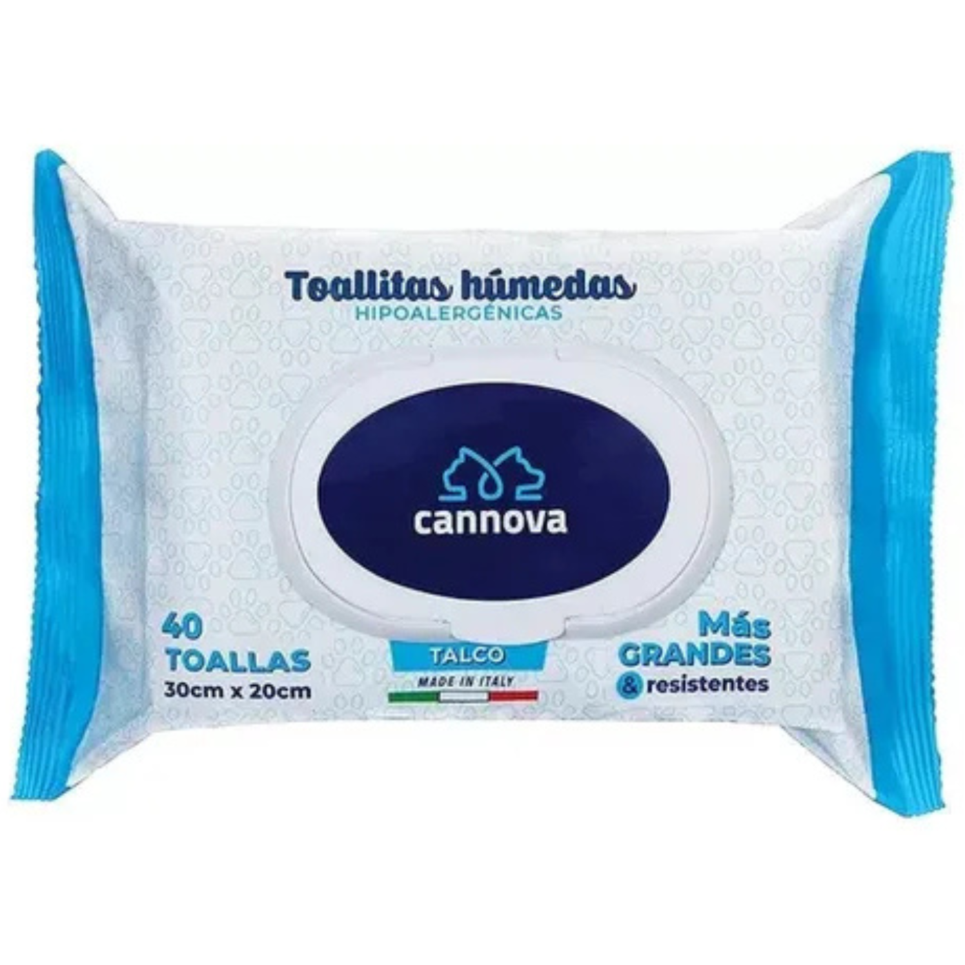 Cannova Toallitas Húmedas Aroma Talco