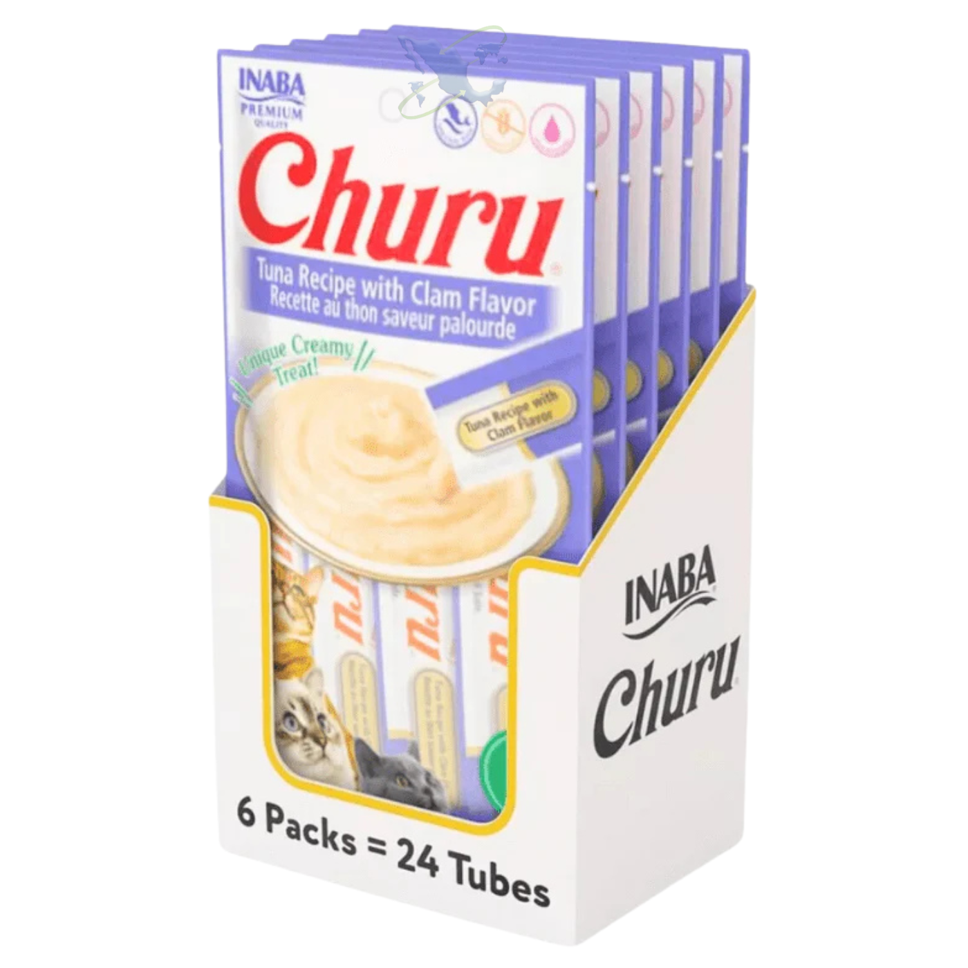 Churu Receta De Atún Con Almeja (Caja Con 6 Sobres)