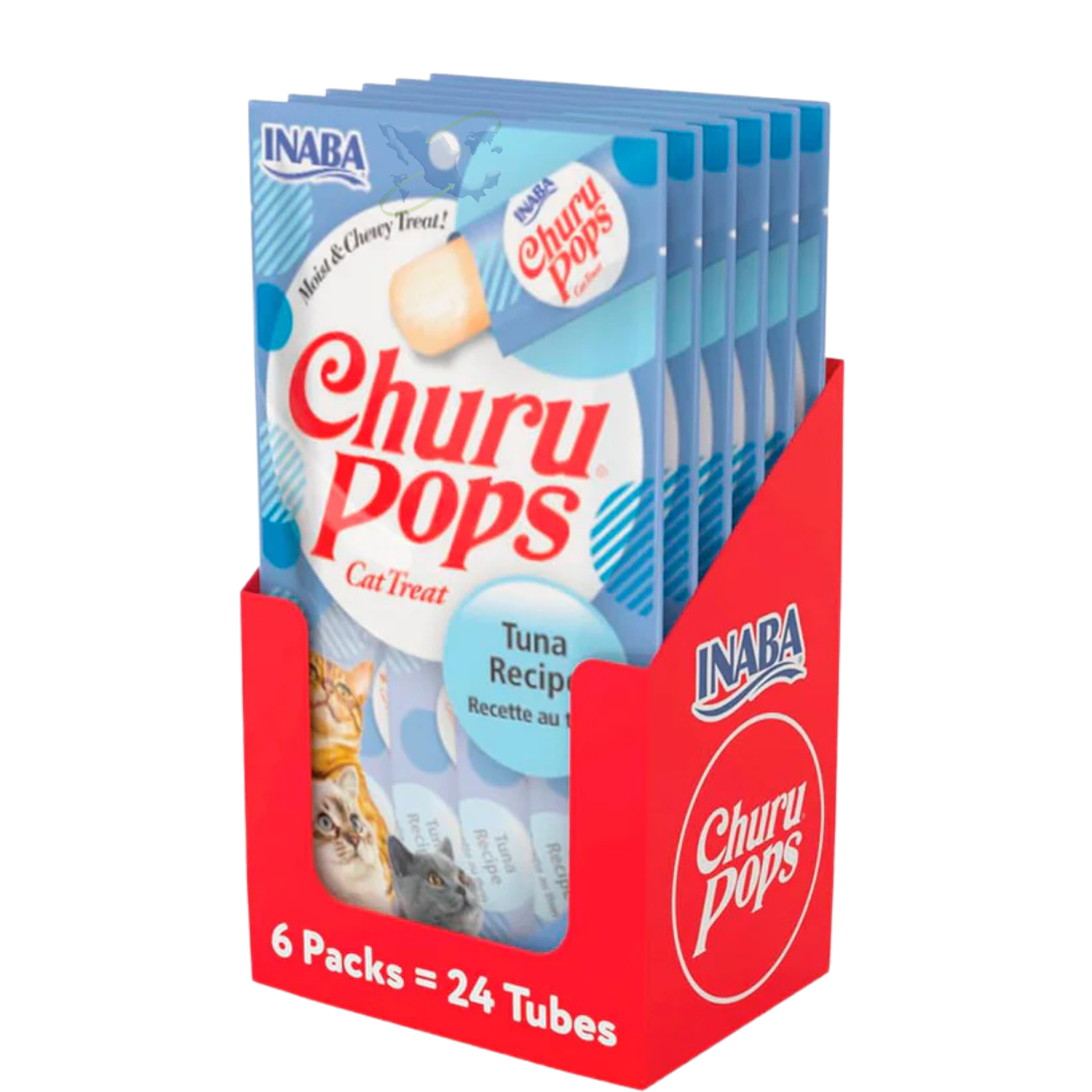 Churu Pops Receta De Atún Para Gatos (Caja Con 6 Sobres)
