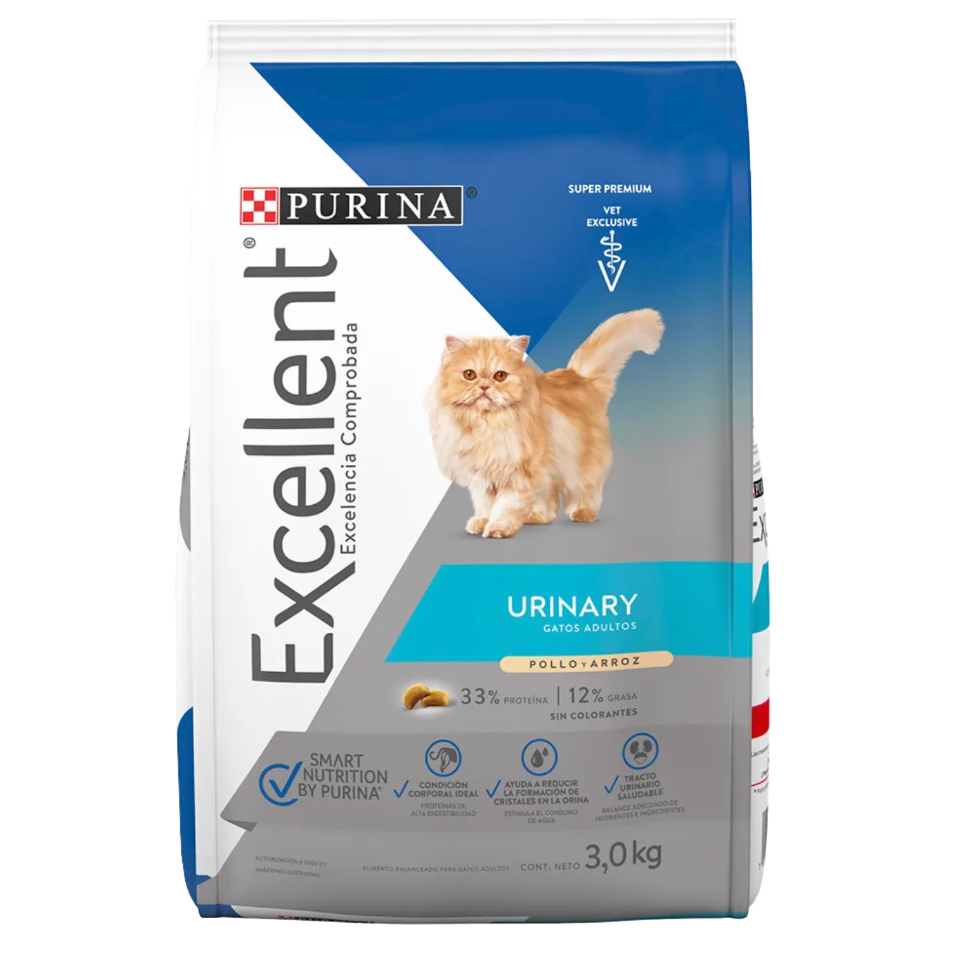 Excellent Gato Adulto Urinary Pollo Y Arroz