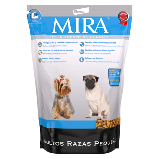 Mira Alimento Para Perro Adulto Raza Pequeña
