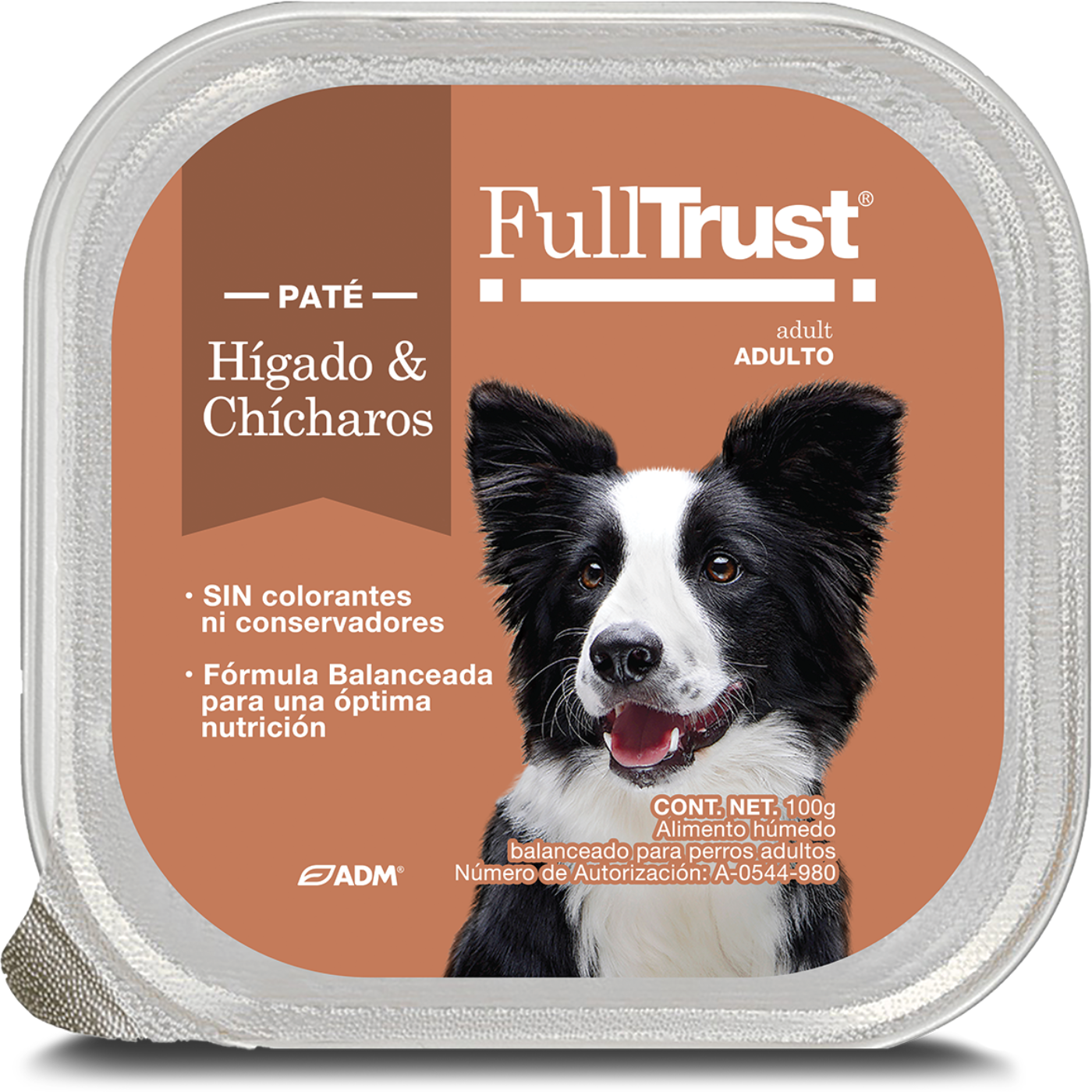 Full Trust Alimento Húmedo Perro Hígado Y Chícharos