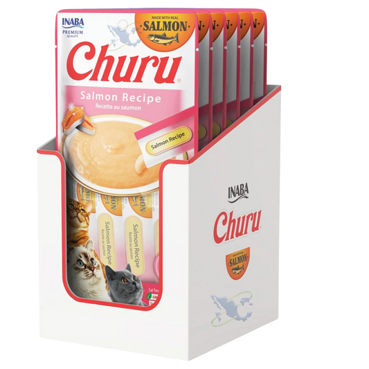 Churu Receta Salmón (Caja Con 6 Sobres)