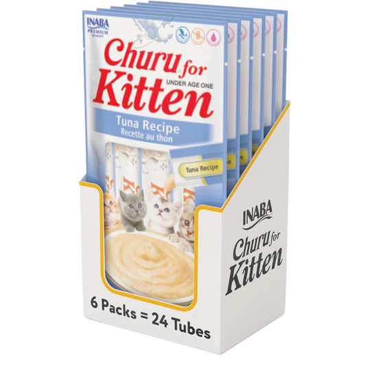 Churu Kitten de Atún para Gatitos (Caja Con 6 Sobres)