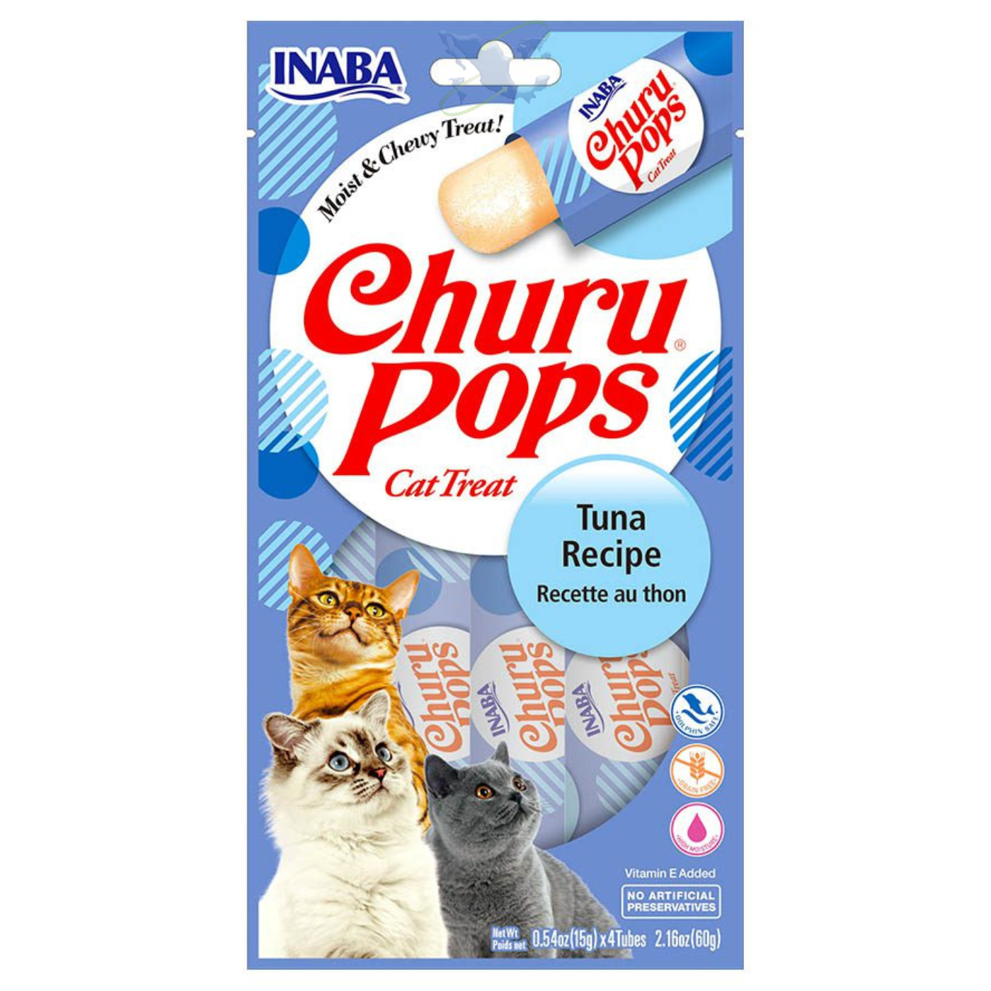 Churu Pops Receta De Atún Para Gatos (Sobre Con 4 Premios)