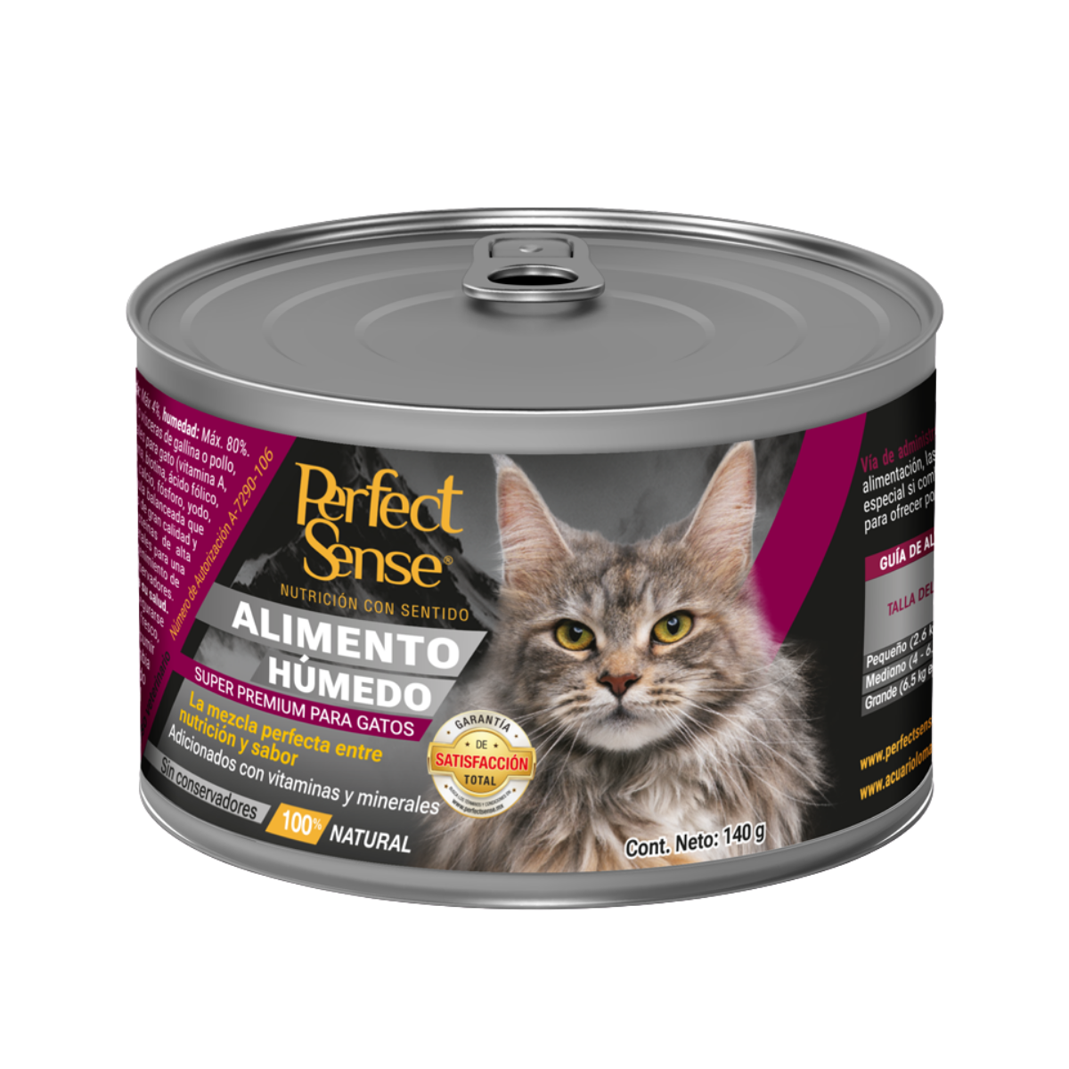 Perfect Sense Húmedo Para Gato