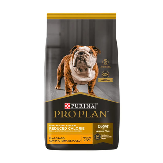 Pro Plan Perro Reduced Calories Adulto Razas Medianas Y Grandes