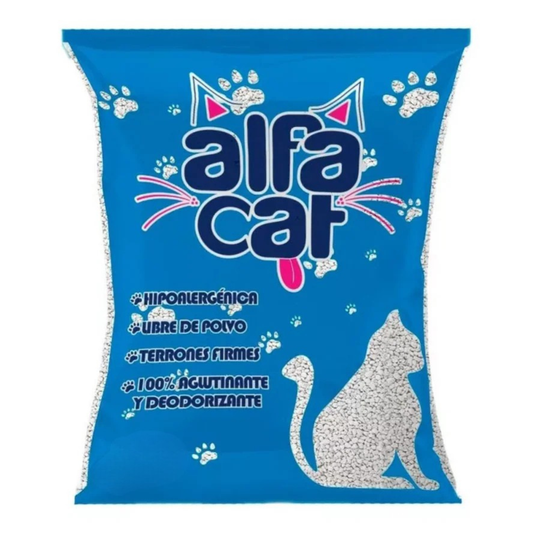 Arena Para Gato Alfa Cat 6 Kg